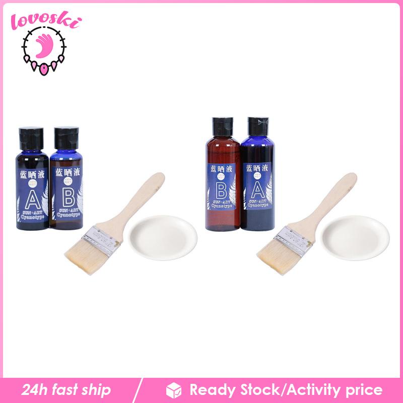 Jacquard Cyanotype Vải Khô In Màu Xanh Dương Dùng Để Làm Đồ Thủ Công - 50ml