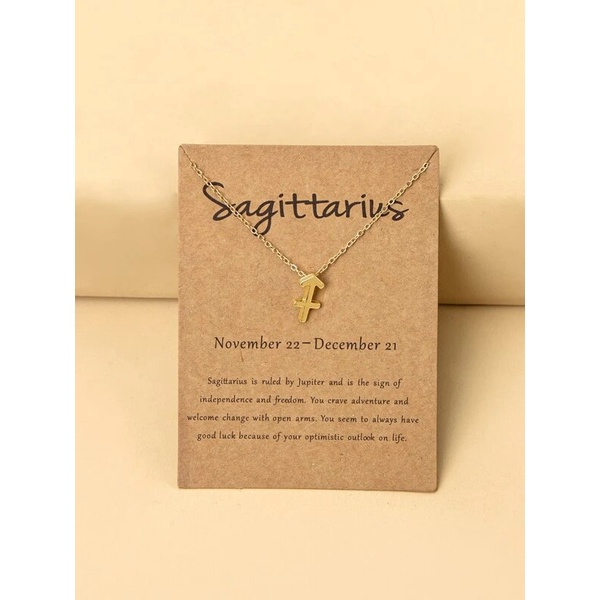 Dây chuyền cung hoàng đạo Sagittarius Nhân Mã