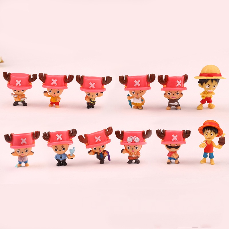Mô Hình Nhân Vật Hoạt Hình One Piece Tự Làm Trang Trí Điện Thoại / Móc Khóa