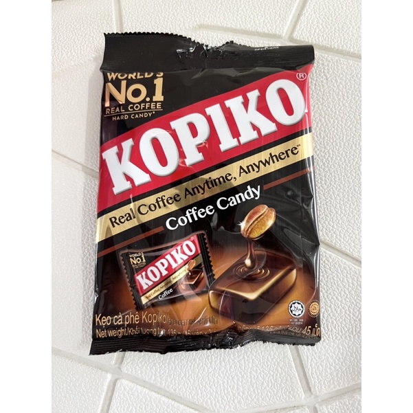 Nhập khẩu Indonesia] Kẹo hương cà phê Kopiko bịch 150g