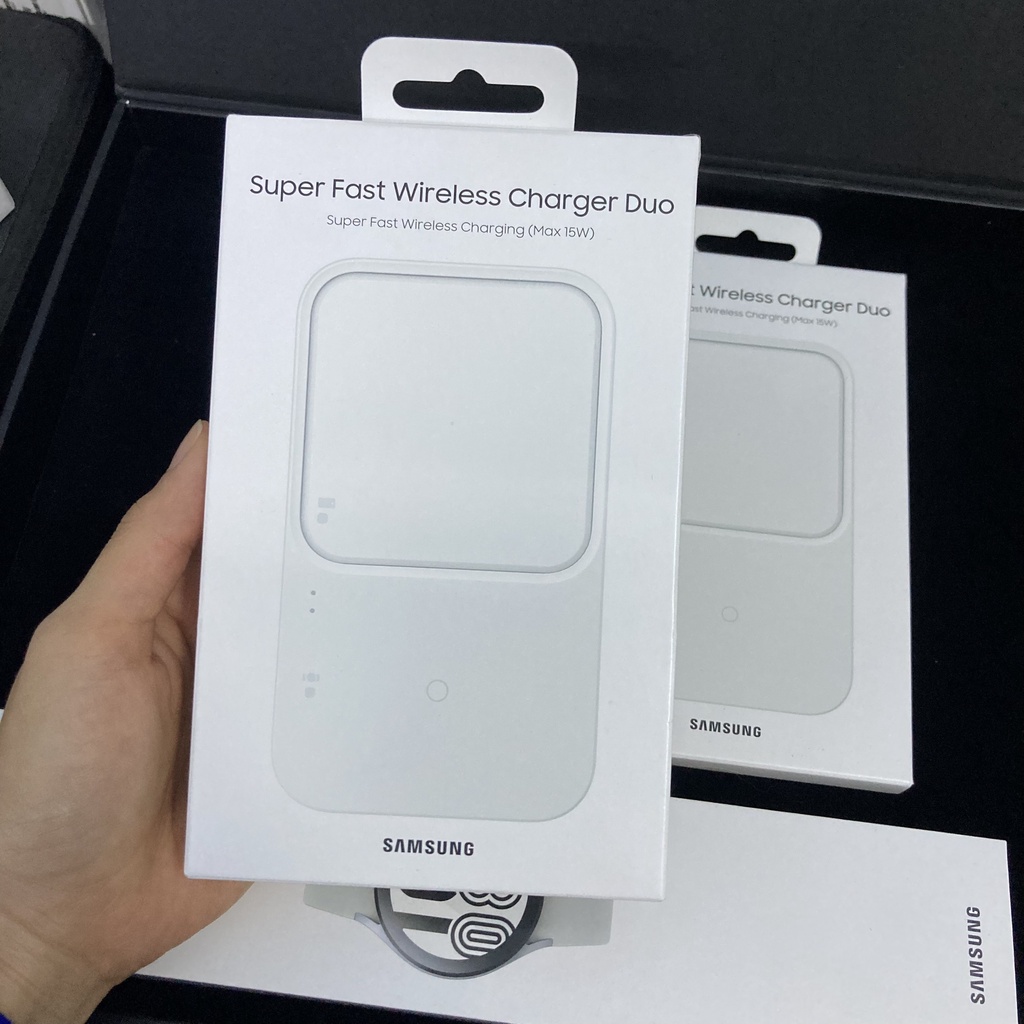 SẠC ĐÔI không dây Wireless Charger Duo 15W new seal chính hãng Samsung VN