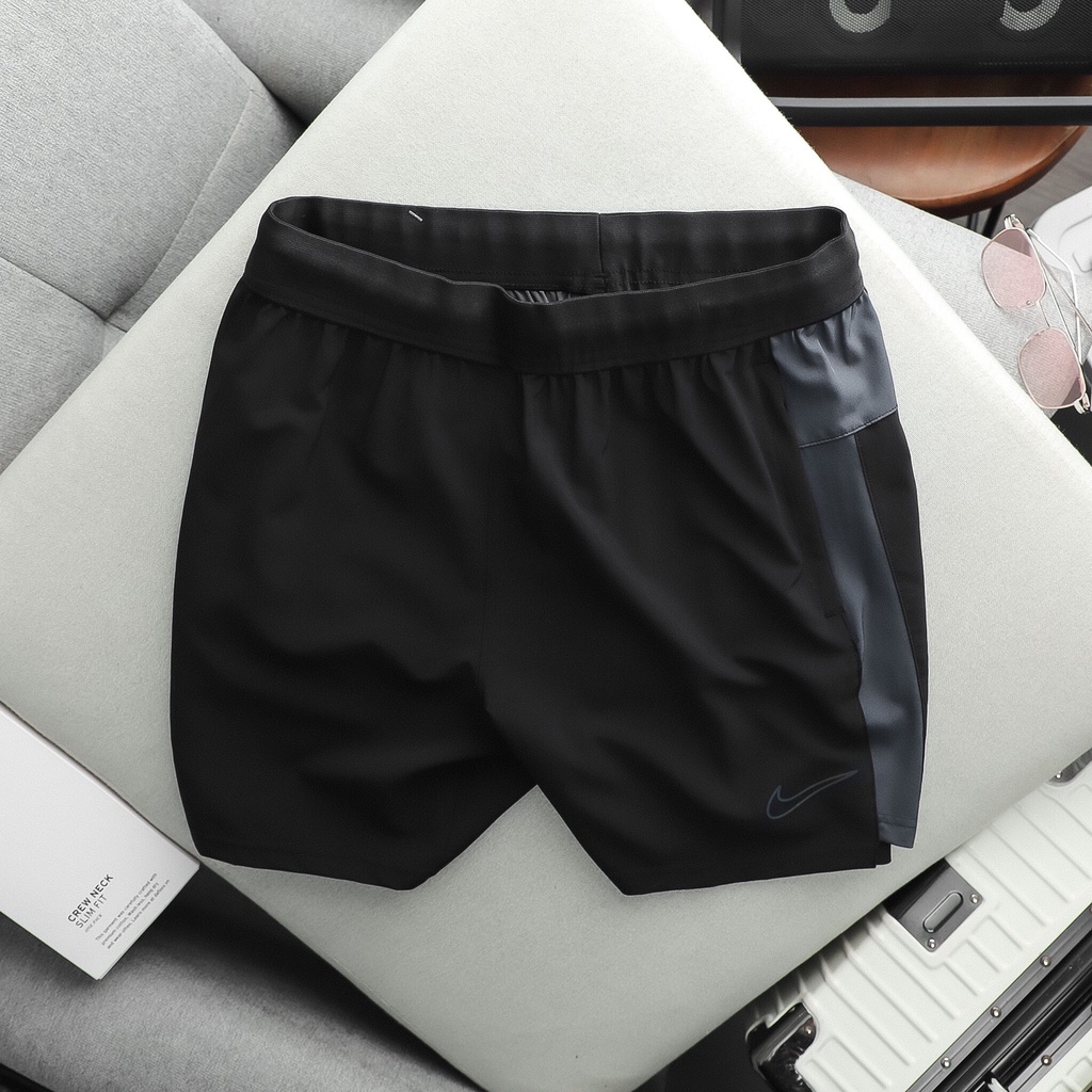 Quần short thể thao Men's NKS22 running gym chất đẹp, form trên gối