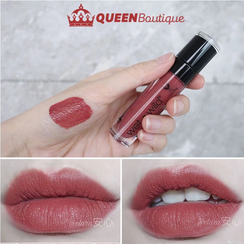 Son kem lì Wet n Wild Megalast Liquid Catsuit màu Give me Mocha 925b
