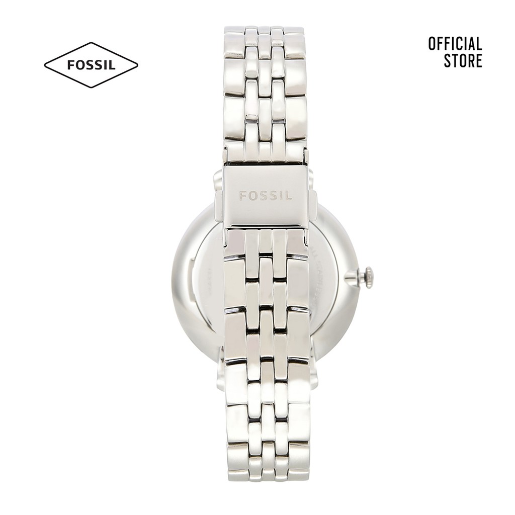 Đồng hồ nữ Fossil Jacqueline ES3433 dây thép không gỉ - màu bạc