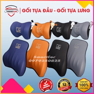 Gối tựa đầu tựa lưng cao su non cao cấp - Nhập khẩu chính hãng icaroom | smart_car.vn