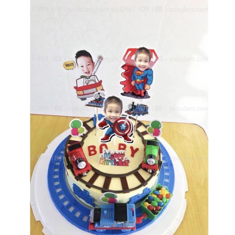 Chibi cắm bánh- Chibi sinh nhật giá rẻ cho bé