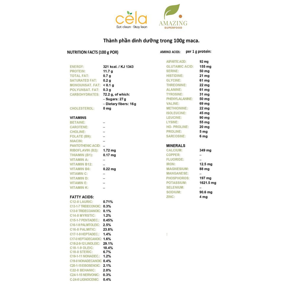 (NHẬP CELAGG621 ĐƠN TỪ 500K GIẢM 30K)Sâm Maca Peru, tăng cường sinh lý - bột củ sâm Maca Peru, gói uống tiện lợi - Cela | BigBuy360 - bigbuy360.vn