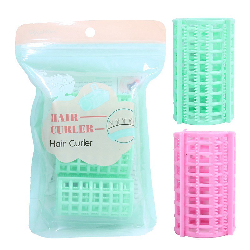 Set 3 lô cuốn tóc to màu sắc ngẫu nhiên