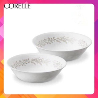 [Mẫu Mới] Tô Thủy Tinh Mỹ Corelle 1.0Lit 432 Silver Crown (Hoa Văn Nguyệt Quế Bạc)