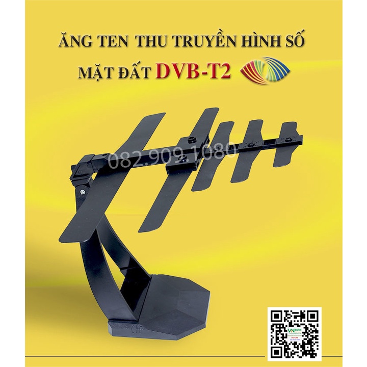 Anten DVB T2 trong nhà HKD 102 T2. Anten tivi thu sóng truyền hình mặt đất phù hợp cho chung cư, nhà cao tầng...