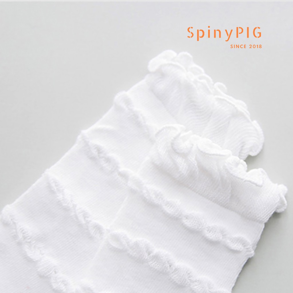 Set 2 đôi tất cao cổ cho bé 0-12 tháng chất liệu cotton cực kỳ mềm mại hàng xuất khẩu cao cấp