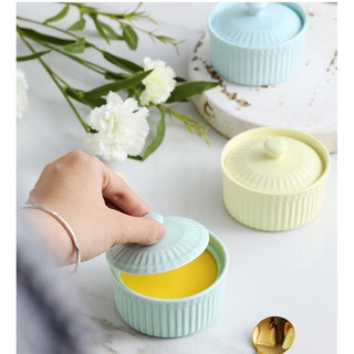 BÁT RAMENKIN CÓ NẮP MÀU SẮC 125ml