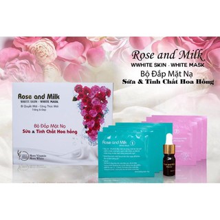 Bộ đắp mặt Rose and Milk (bạch ngọc liên)