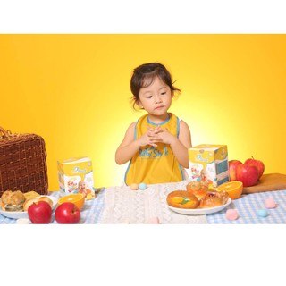 Yếm ăn dặm BABY SHARK SIÊU MỀM giúp bé ăn dặm Sạch Sẽ, Ngon Miệng