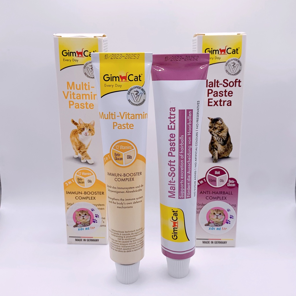 GiMCAT Tiêu Búi Lông Dành Cho Mèo 50G