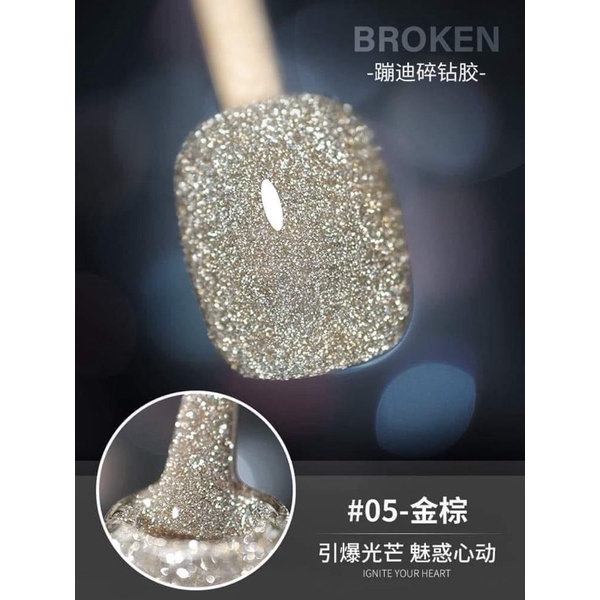 Sơn Gel Nhũ Flash VENDEENI siêu sáng