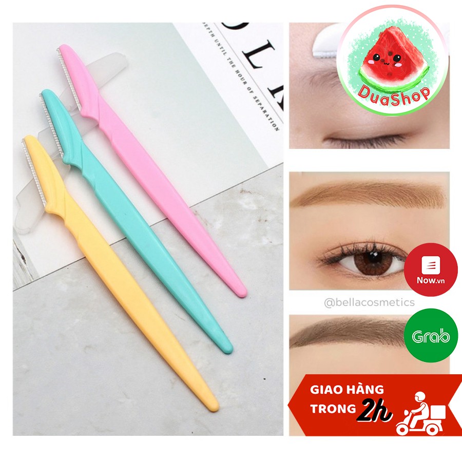 Dao cạo lông mày nhiều màu sắc bén - Dao Cạo Mini Tiện Dụng 🍉Duashop🍉