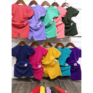 Combo 5 bộ bozip cho bé trai và gái