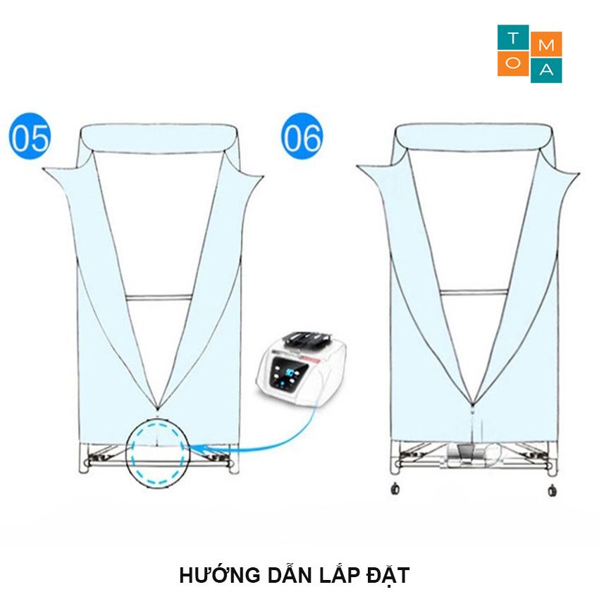 TỦ SẤY QUẦN ÁO SUNGSUNG 2 TẦNG CÓ ĐIỀU KHIỂN, MÁY SẤY QUẦN ÁO NHANH KHÔ BẢO HÀNH 12 THÁNG