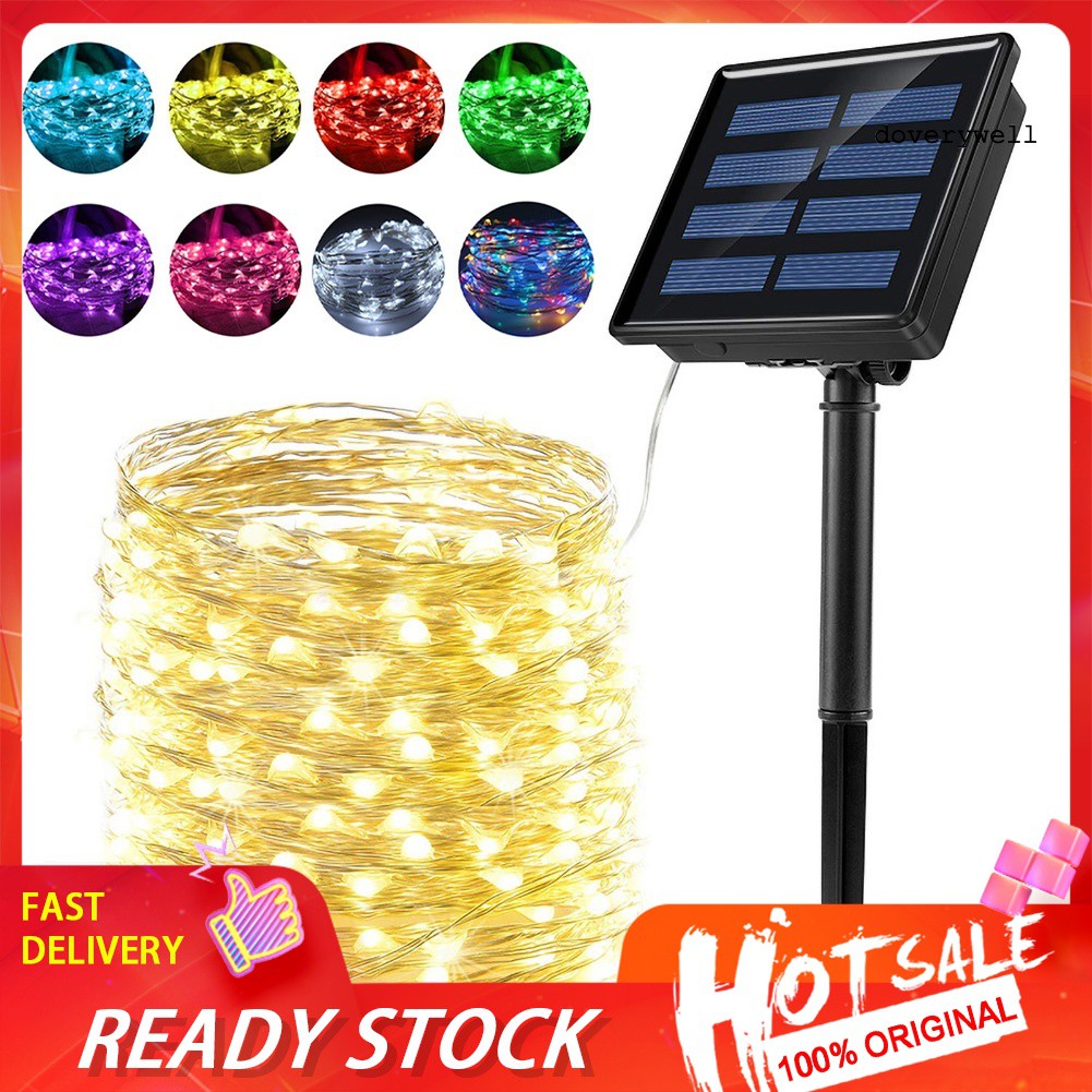 Dây Đèn Led 10 / 20m Chống Nước Trang Trí Sân Vườn