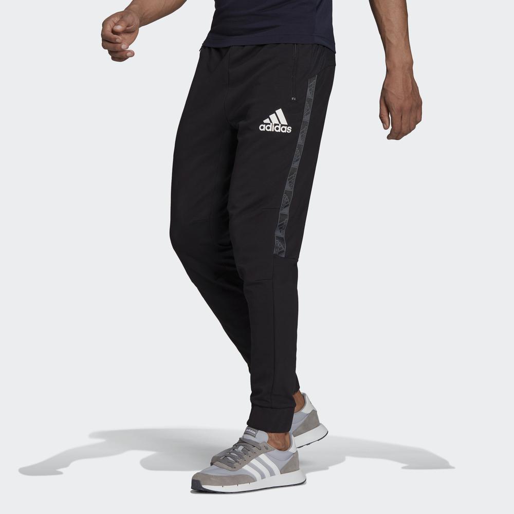 adidas TRAINING AEROREADY Designed To Move Sport Motion Logo Pants Nam Màu đen H28788