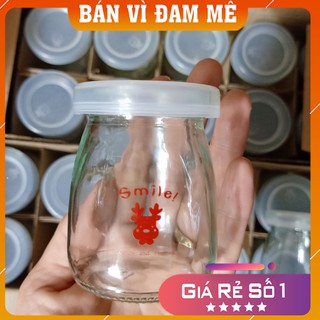 [BÁN CHO VUI] 12 Hũ đựng sữa chua / Lọ đựng sữa chua/ Hũ làm sữa chua 100ml