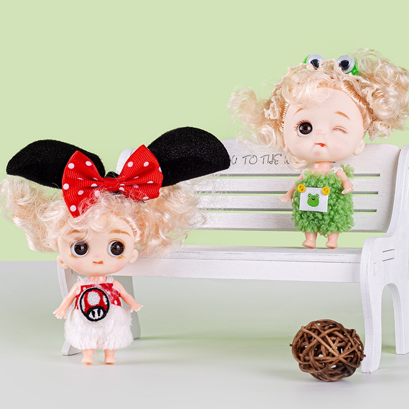 Búp Bê Đồ Chơi Dễ Thương Xinh Xắn Cao Cấp 10cm