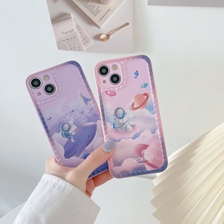 Ốp Điện Thoại Dẻo Họa Tiết Hoạt Hình Hành Tinh/ Cá Mập Độc Đáo Cho IPhone 13 12 11 Pro XS Max X XR SE 2020 6 8 7 Plus