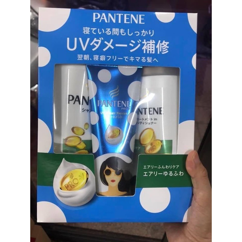 Set 3 bộ dầu gội xả Pantene Nhật Bản