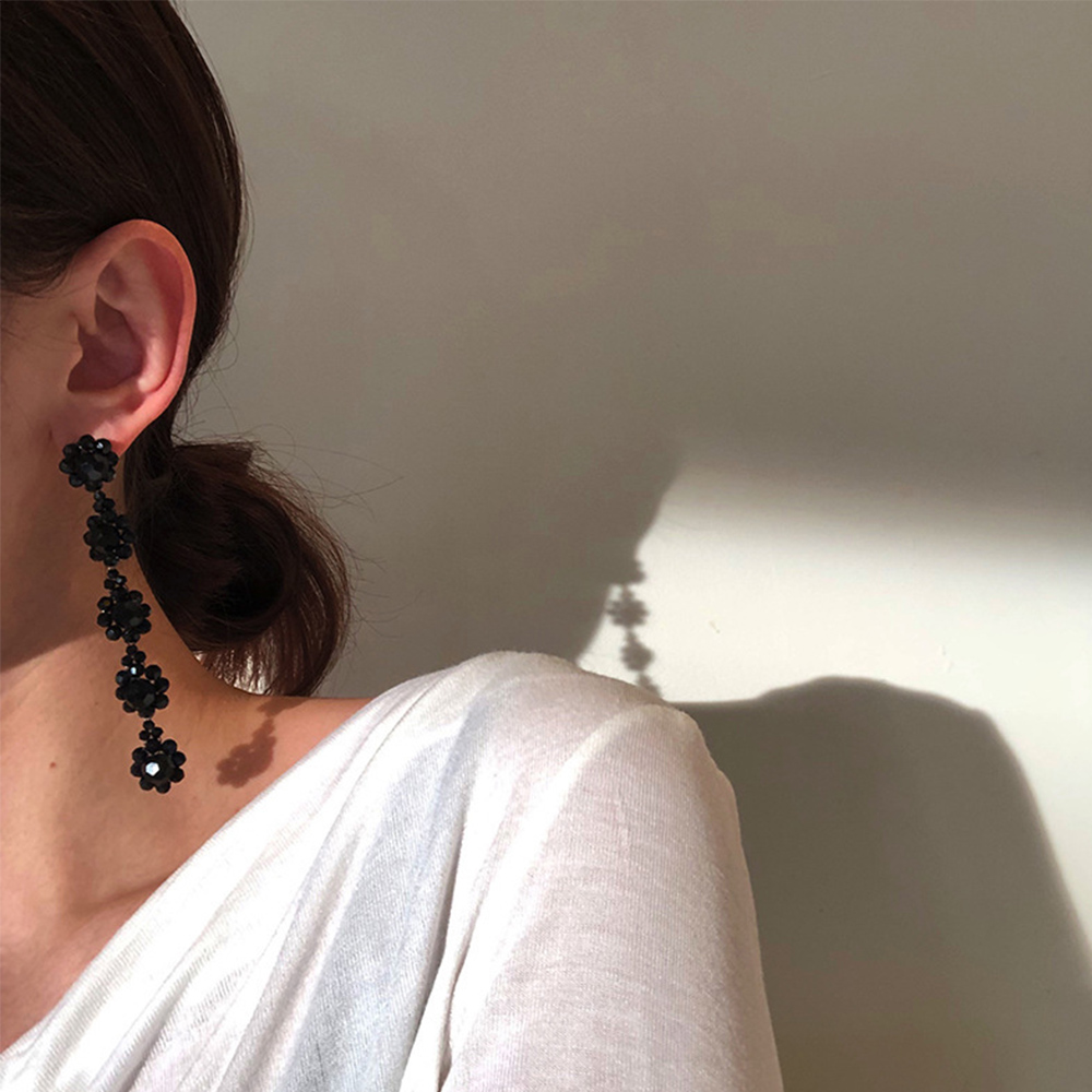 Hoa Tai Hình Bông Hoa Phong Cách Hàn Quốc Thời Trang Cho Nữ