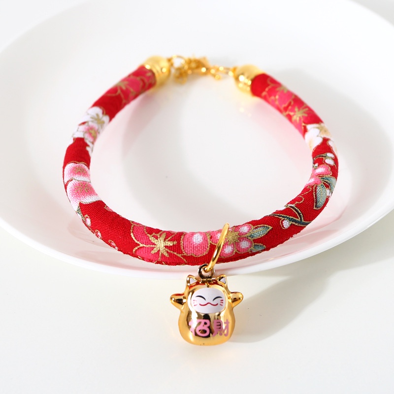 &lt;cutepethome&gt;Vòng Cổ Gắn Chuông Dễ Thương Cho Thú Cưng
