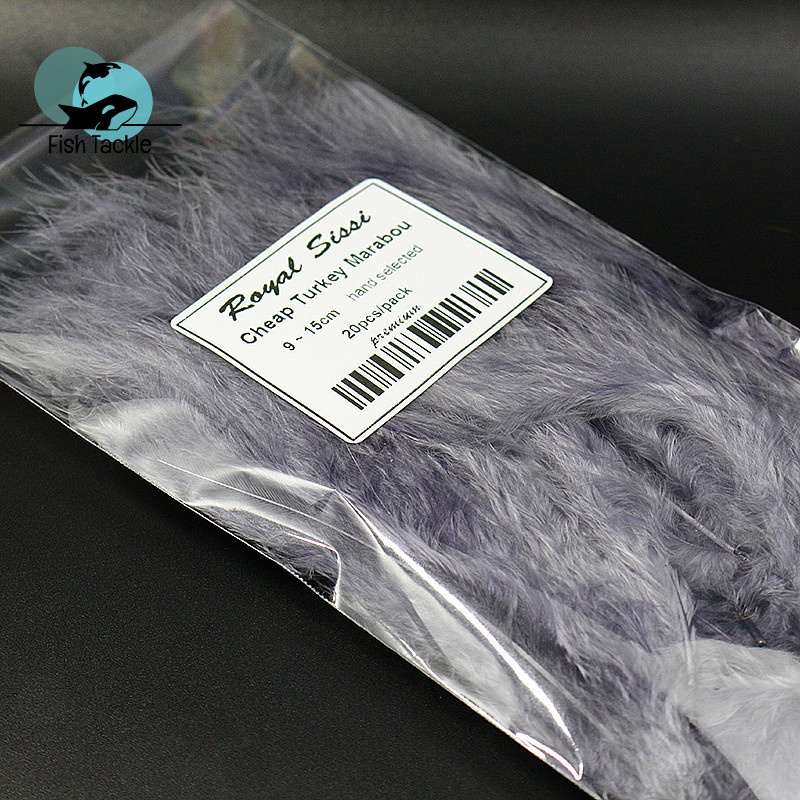 Set 20 Dây Lông Vũ Mềm Câu Cá Tiện Lợi