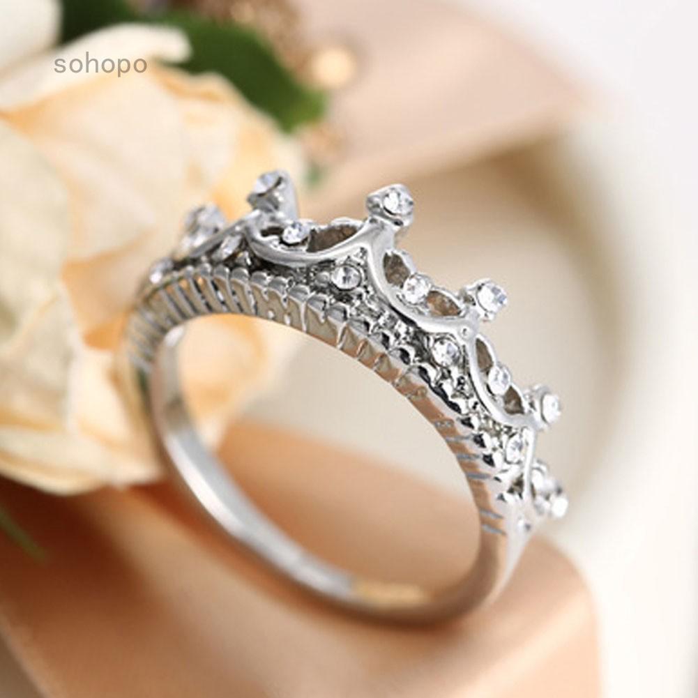 Sohopo Nhẫn hình vương miệng phong cách Hàn Quốc