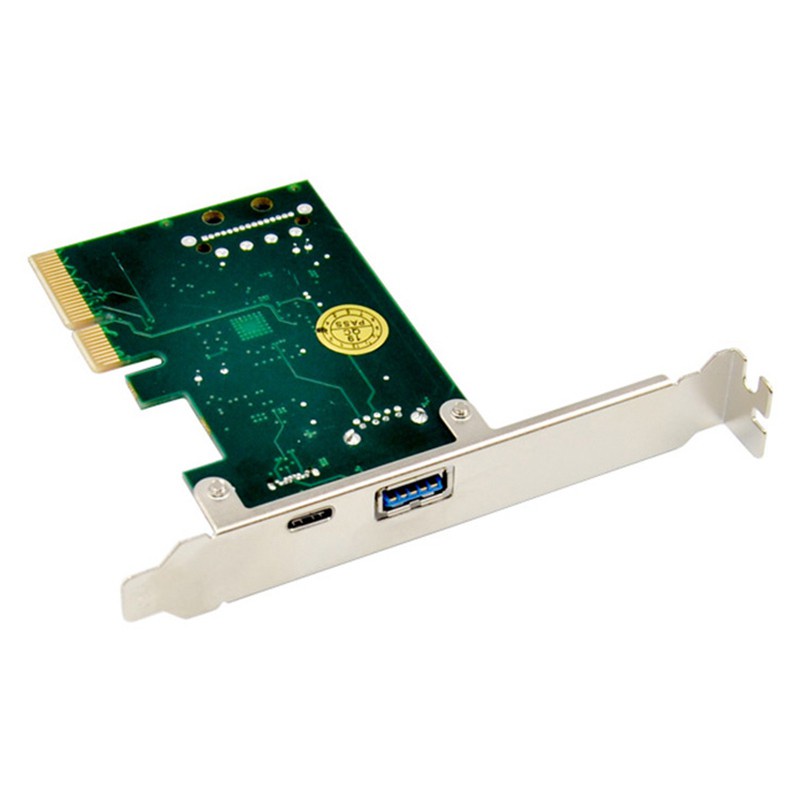 Card Mở Rộng Pcie Sang Usb 3.1 Type C + A Gen2 10gbps Thẻ | BigBuy360 - bigbuy360.vn