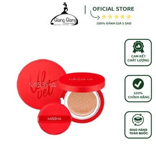 Phấn Nước Missha Đỏ Velvet Finish Cushion