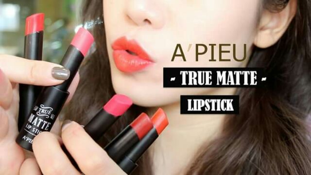 Son A'pieu true matte lipstick