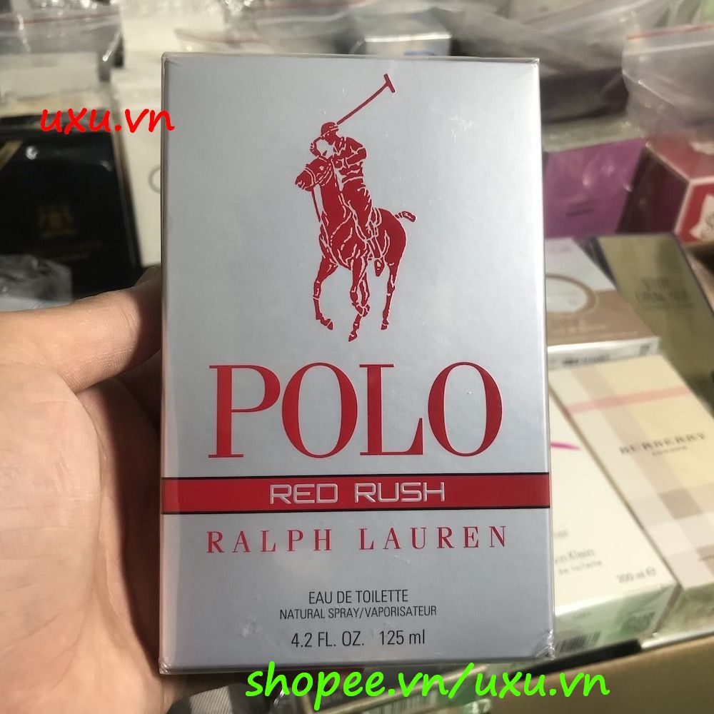 Nước Hoa Nam 125Ml Ralph Lauren Polo Red Rush EDT, Với  Tất Cả Là  Chính Hãng. | Shopee Việt Nam