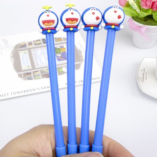 Bút bi nước mực gel hình Mon đầu tròn Pison, mực đen ngòi kim 0.38mm - SP0279 - 1 cái