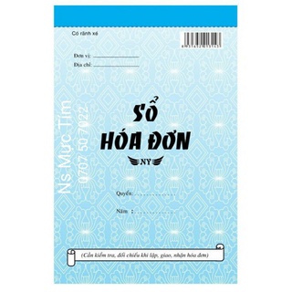Hóa đơn bán lẻ 2 liên 50 bộ đế