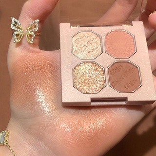 Bảng Phấn Mắt Nhũ Mini Object 4 Ô Màu