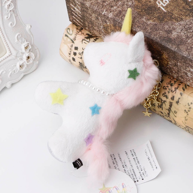 Móc Khóa Hình Kỳ Lân Nhồi Bông Đáng Yêu