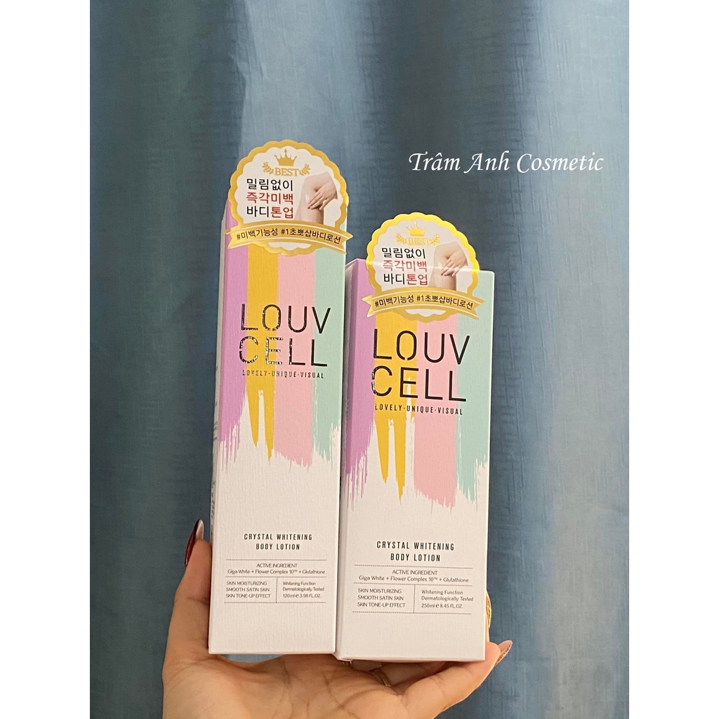 Kem dưỡng trắng Body LOUV CELL 250ml