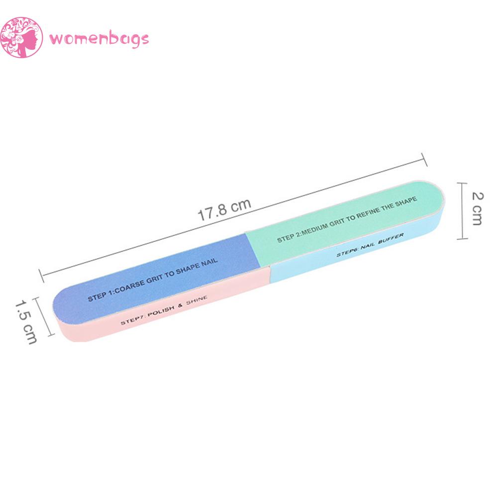 Dụng cụ dũa móng tay thiết kế sáu mặt sáng tạo&lt;br&gt;