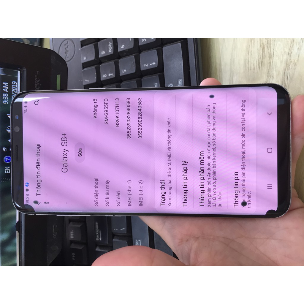 Điện thoại samsung s8 plus