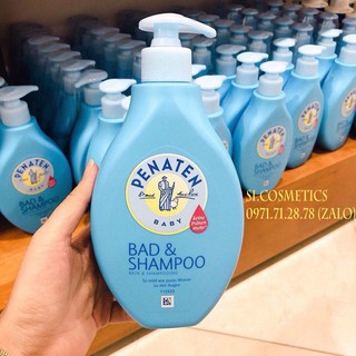 [Mẫu mới] Sữa tắm gội chống cảm cúm Penaten cho bé 2in1