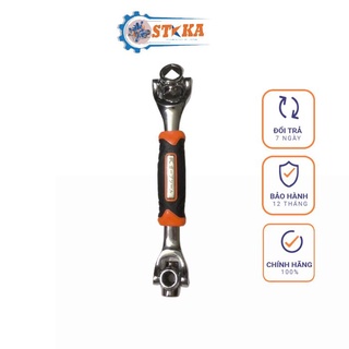 Tay vặn khẩu xiết mở ốc kapusi nhật bản 8 chi tiết 8 - 19mm, bảo hành 12 tháng