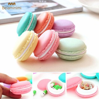 Hộp đựng trang sức mini hình bánh macaron