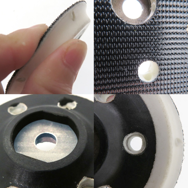 Giấy Nhám Mài Đánh Bóng / Đánh Bóng / Đánh Bóng Kim Loại / Sơn Xe Hơi 3 Inch 6 Lỗ Móc