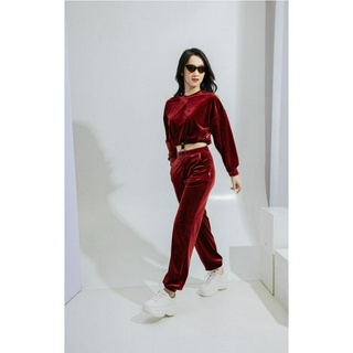 Quần nhung bo gấu CCHAT