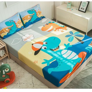 Ga trải giường chống thấm cotton 2 lớp loại tốt siêu mềm, siêu đẹp bộ 1 món (ga giường) shop19k